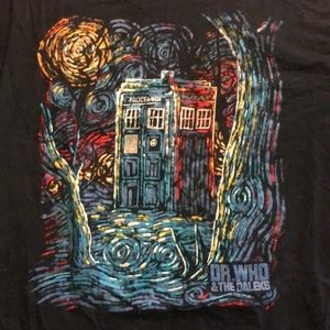 Starry Night Dr. Who Shirt | L